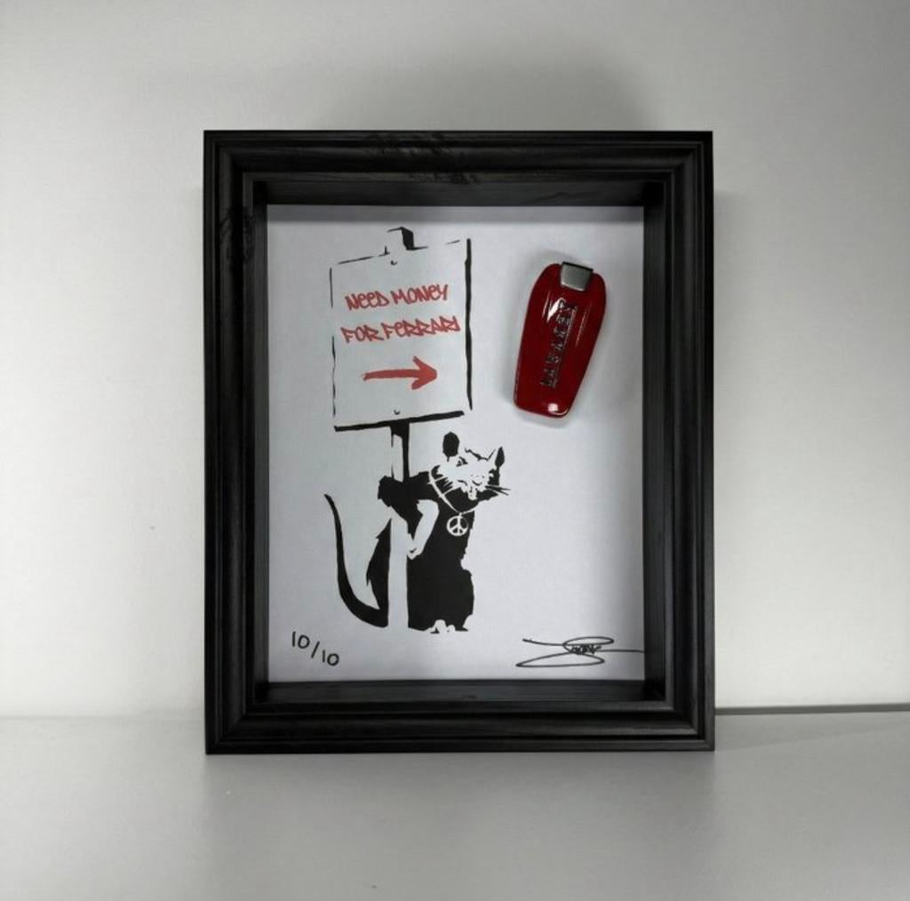NEED MONEY FOR FERRARI  ART WORK 10/10, Ophalen of Verzenden