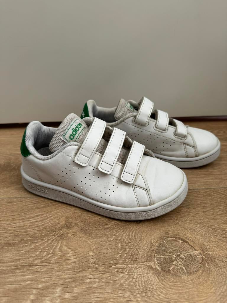 Adidas Superstar schoenen sneakers wit/groen maat 30, Ophalen of Verzenden, Gebruikt, Jongen of Meisje, Schoenen