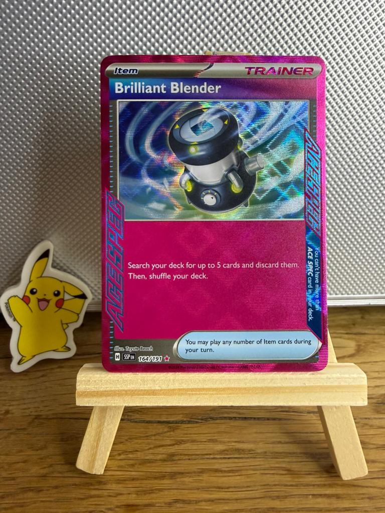 Brilliant Blender ACE SPEC Rare Surging Sparks #164/191 NM, Ophalen of Verzenden, Nieuw