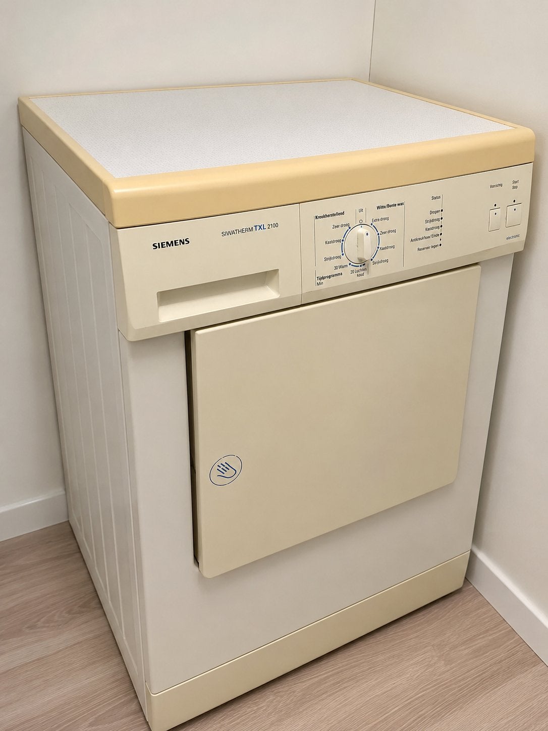 Oudijzer - Siemens Siwatherm Droger - Gratis af te halen, Witgoed en Apparatuur, Wasdrogers, Ophalen, Niet werkend, Condens, 85 tot 90 cm