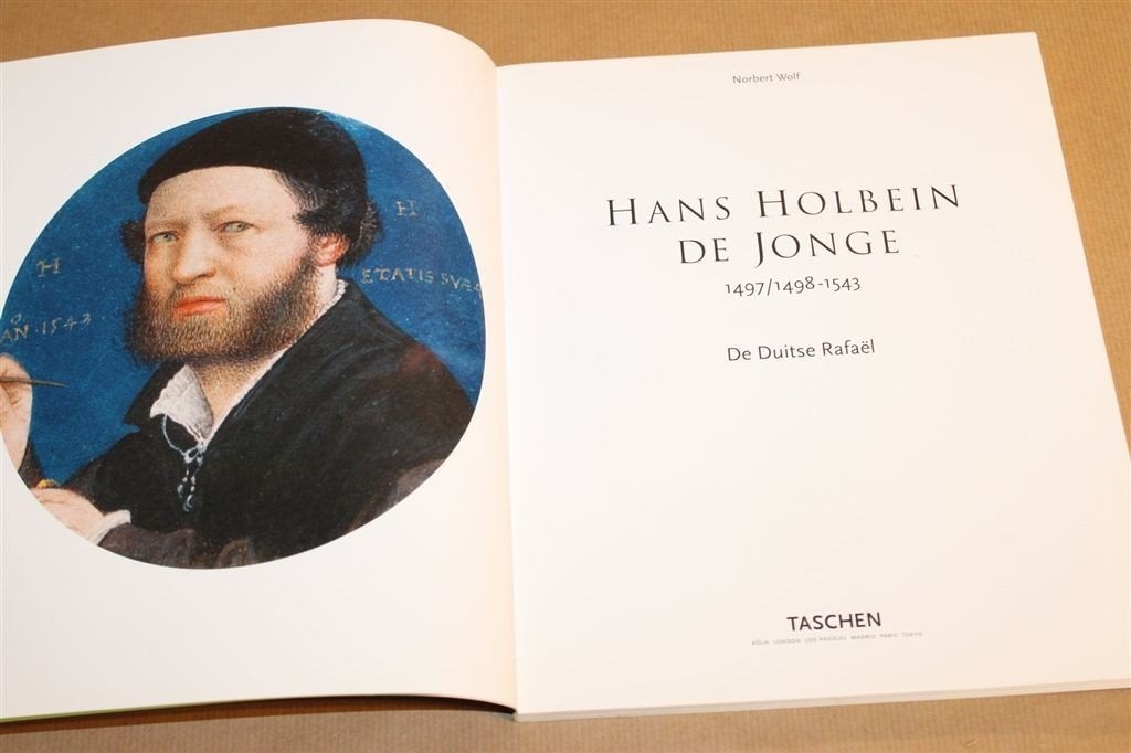 Hans Holbein de Jonge — Taschen Kunstboek, de Duitse Rafaël, Ophalen of Verzenden, Zo goed als nieuw