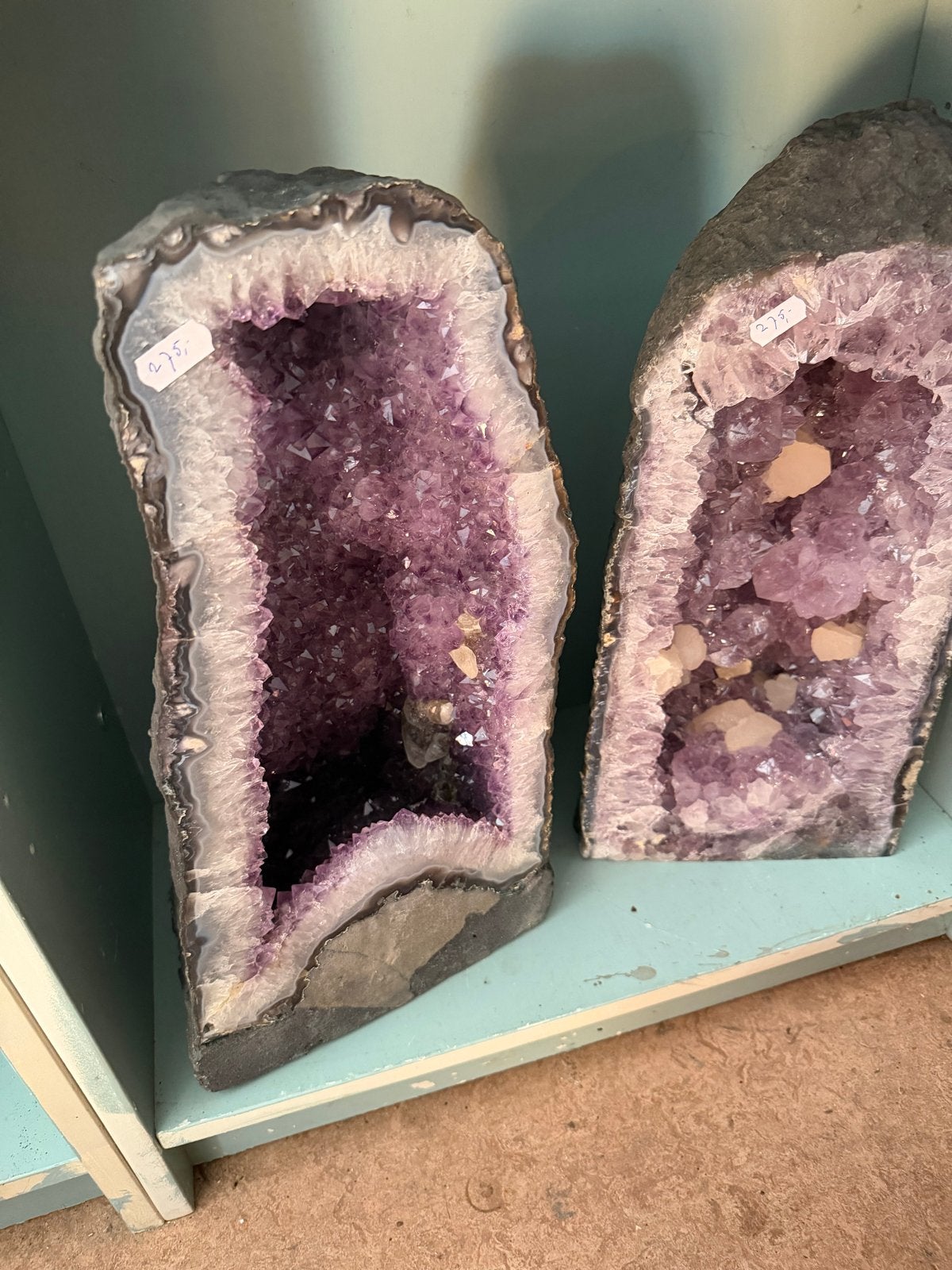 Diverse Amethist Geodes en Plakken - Natuurlijke Schoonheid, Verzamelen, Ophalen