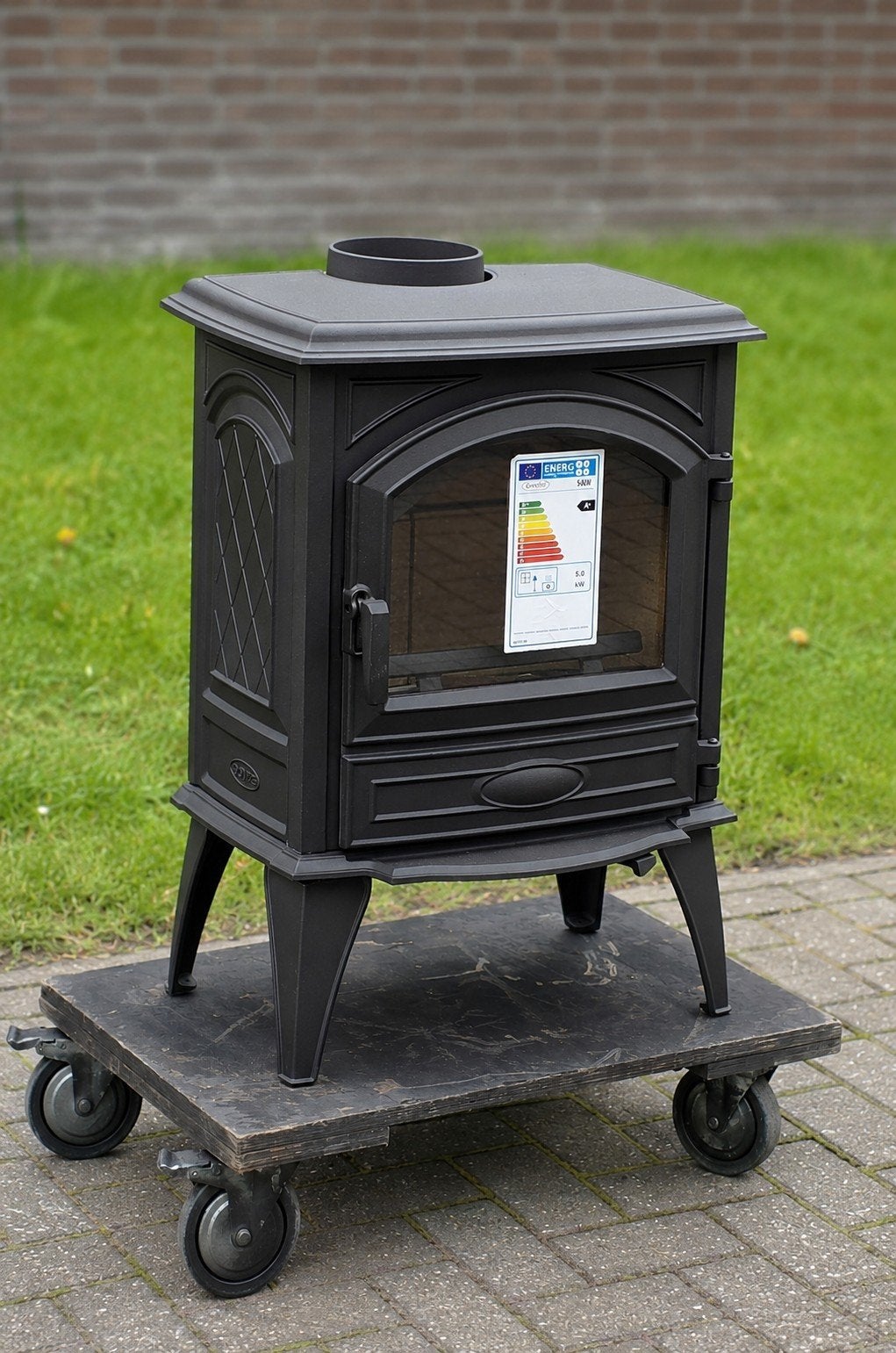 Houtkachel Dovre 540W nieuw leverbaar voor €1695,-, Huis en Inrichting, Ophalen, Vrijstaand, Hout, Nieuw