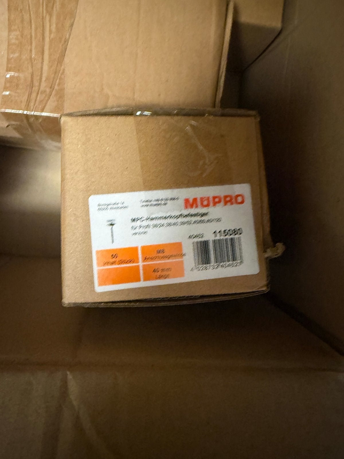 Foto 6 van MÜPRO MPC hamerkopbevestigers - Nieuw in doos (750 stuks)