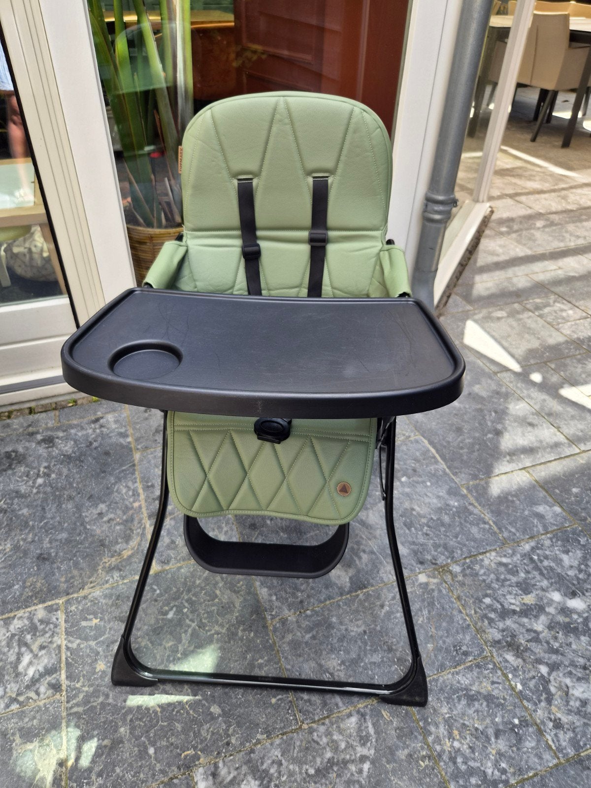 Kinderstoel Topmark Lucky Green - Inklapbaar en Compleet, Kinderen en Baby's, Ophalen, Gebruikt, Inklapstoel, Gordel(s)
