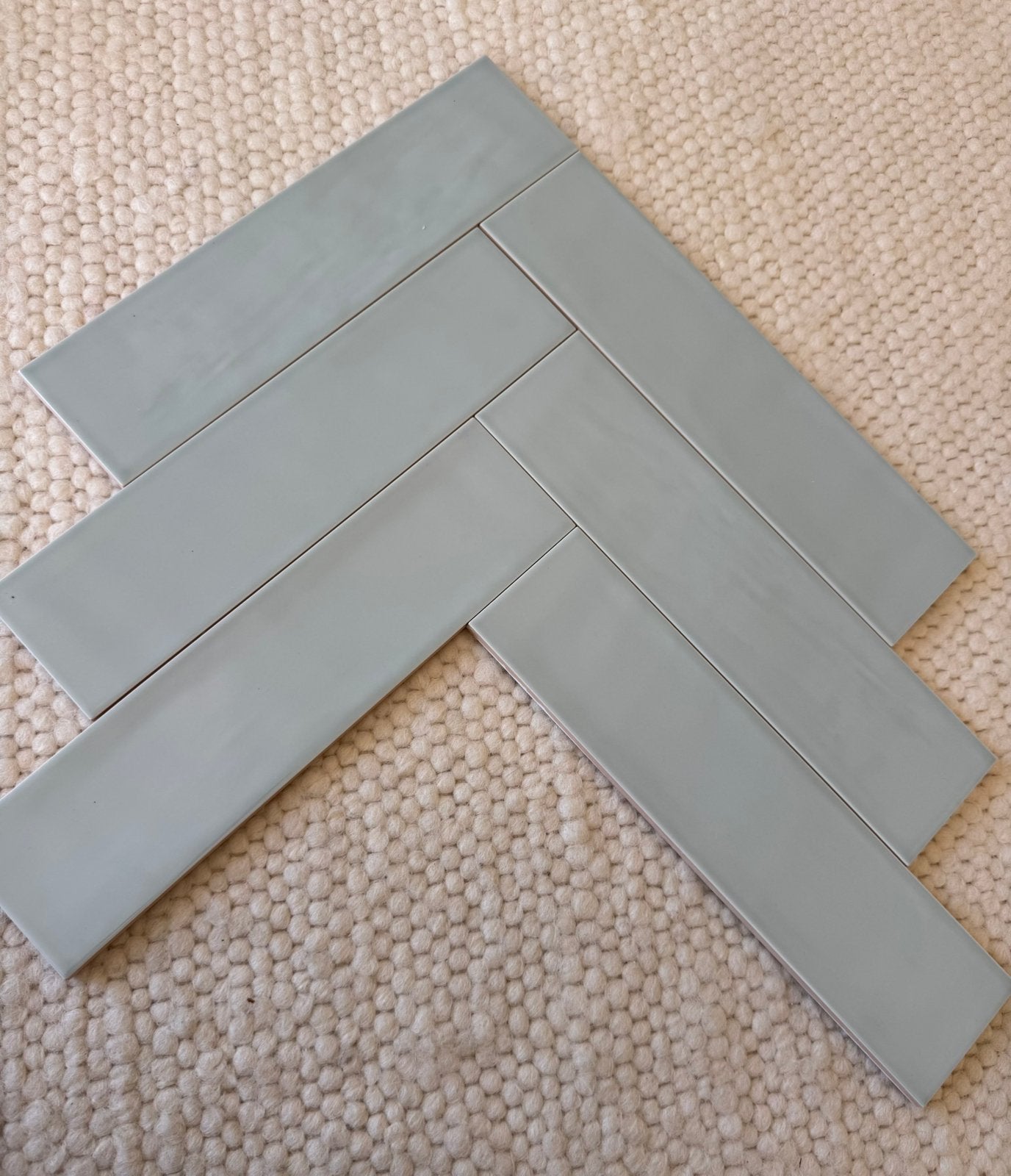 Steenbok Rustiq Turquoise Glossy stripe tegels 7,5x30cm, Doe-het-zelf en Verbouw, Ophalen, Nieuw, Minder dan 20 cm, 20 tot 40 cm