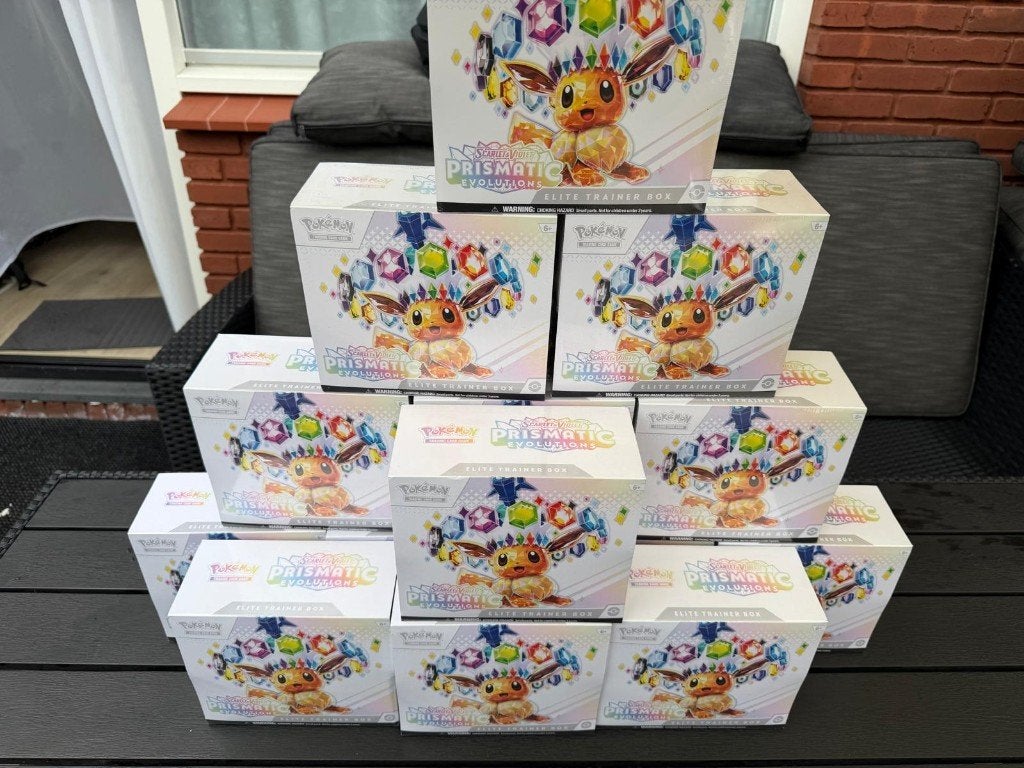 Pokémon Prismatic Evolutions Elite Trainer Box – Sealed, Ophalen, Zo goed als nieuw, Boosterbox