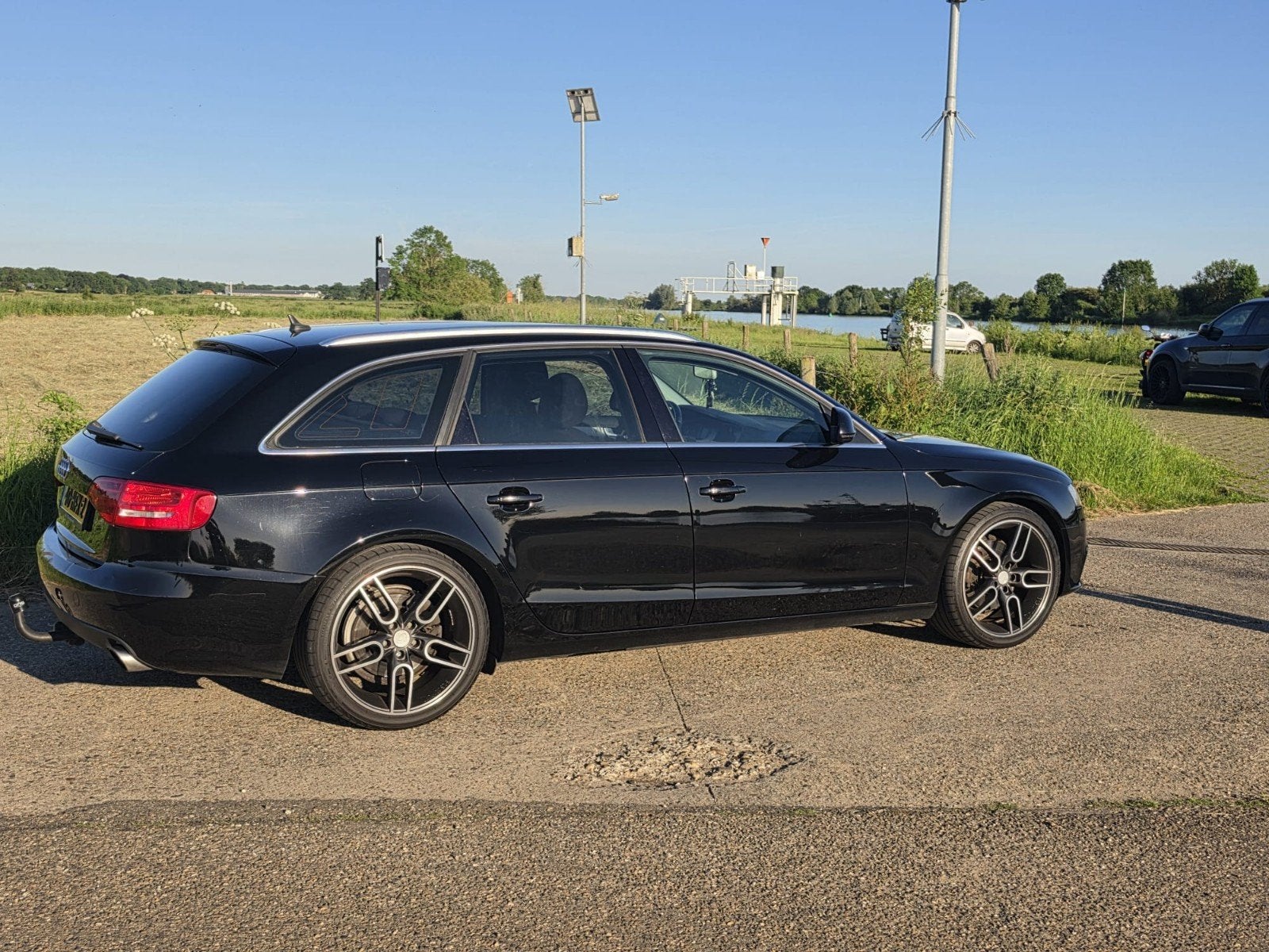 Audi A4 2.0 Tfsi 132KW Avant Multitronic 2008 Zwart, 4 cilinders, 1984 cc, 179 pk, A4