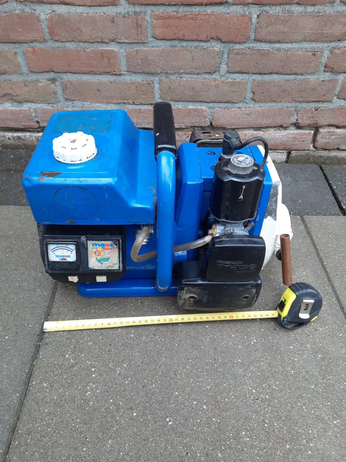 mase e600 noodstroom  generator camper boot prepper, Ophalen, Gebruikt