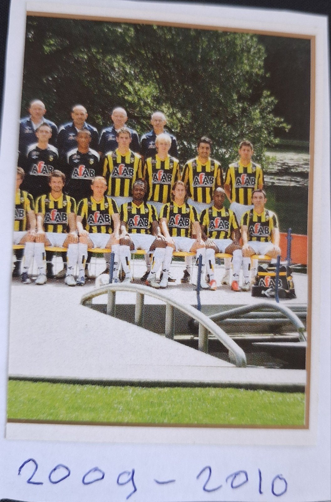 sticker Vitesse (half elftal), Ophalen of Verzenden, Nieuw, Sport