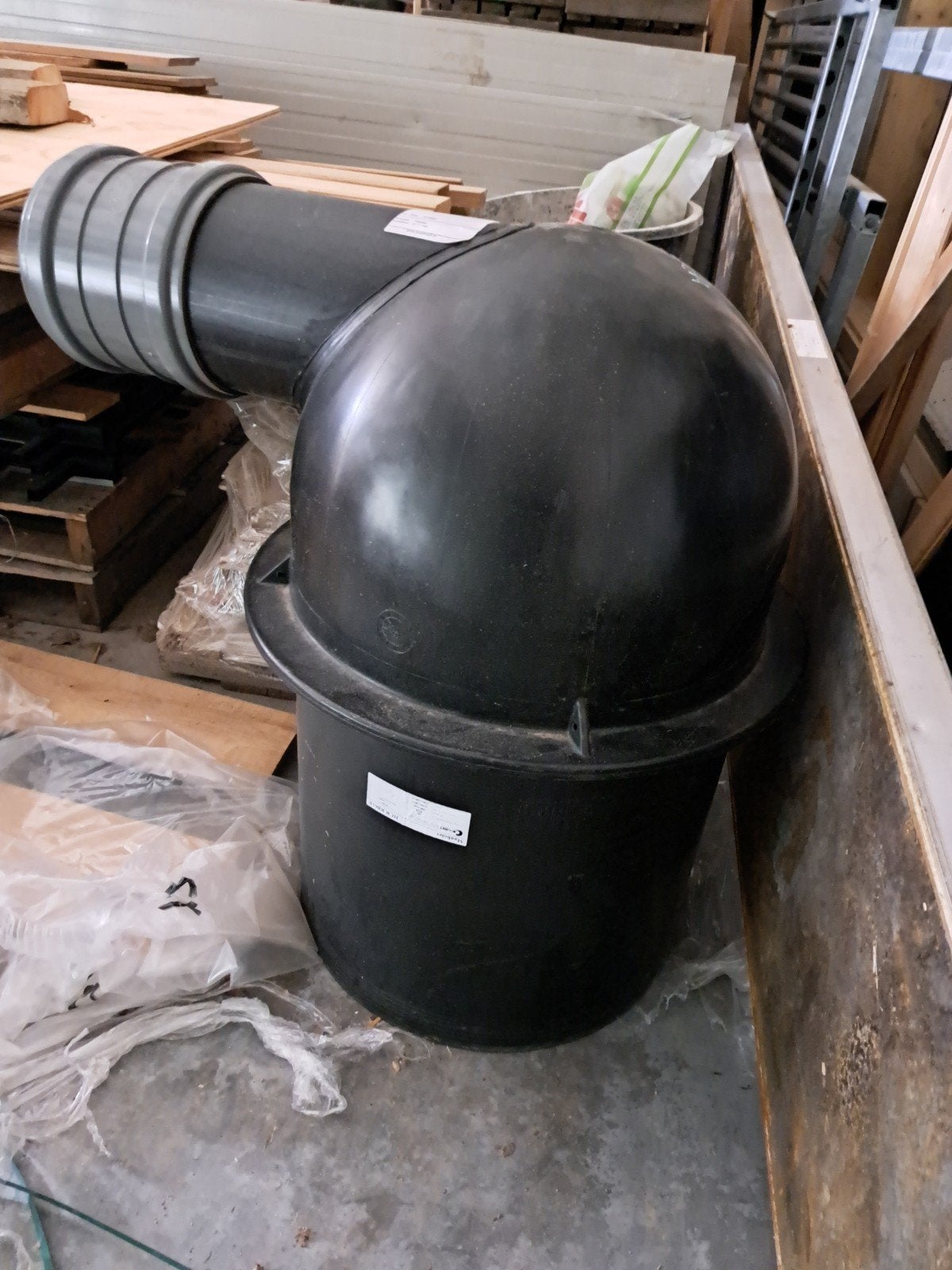 Nieuwe Collnet Manhole HCRBB610 - 600mm PVC Afvoerput, Ophalen, Afvoer, Pvc, Nieuw