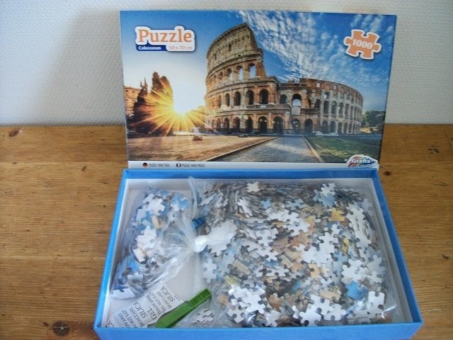 Grafix Puzzel 1000 stukjes:  Colosseum, Ophalen of Verzenden, 500 t/m 1500 stukjes, Zo goed als nieuw