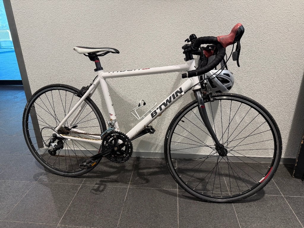 Btwin Triban 3 racefiets, maat 51, 28 inch, Gebruikt, Velgrem, Aluminium