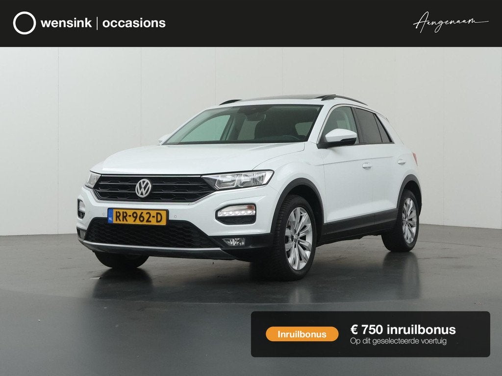 Volkswagen T-Roc 1.0 TSI Style | Trekhaak | Panoramadak | Na, Auto's, Volkswagen, Bedrijf, Te koop, T-Roc, ABS, Adaptive Cruise Control