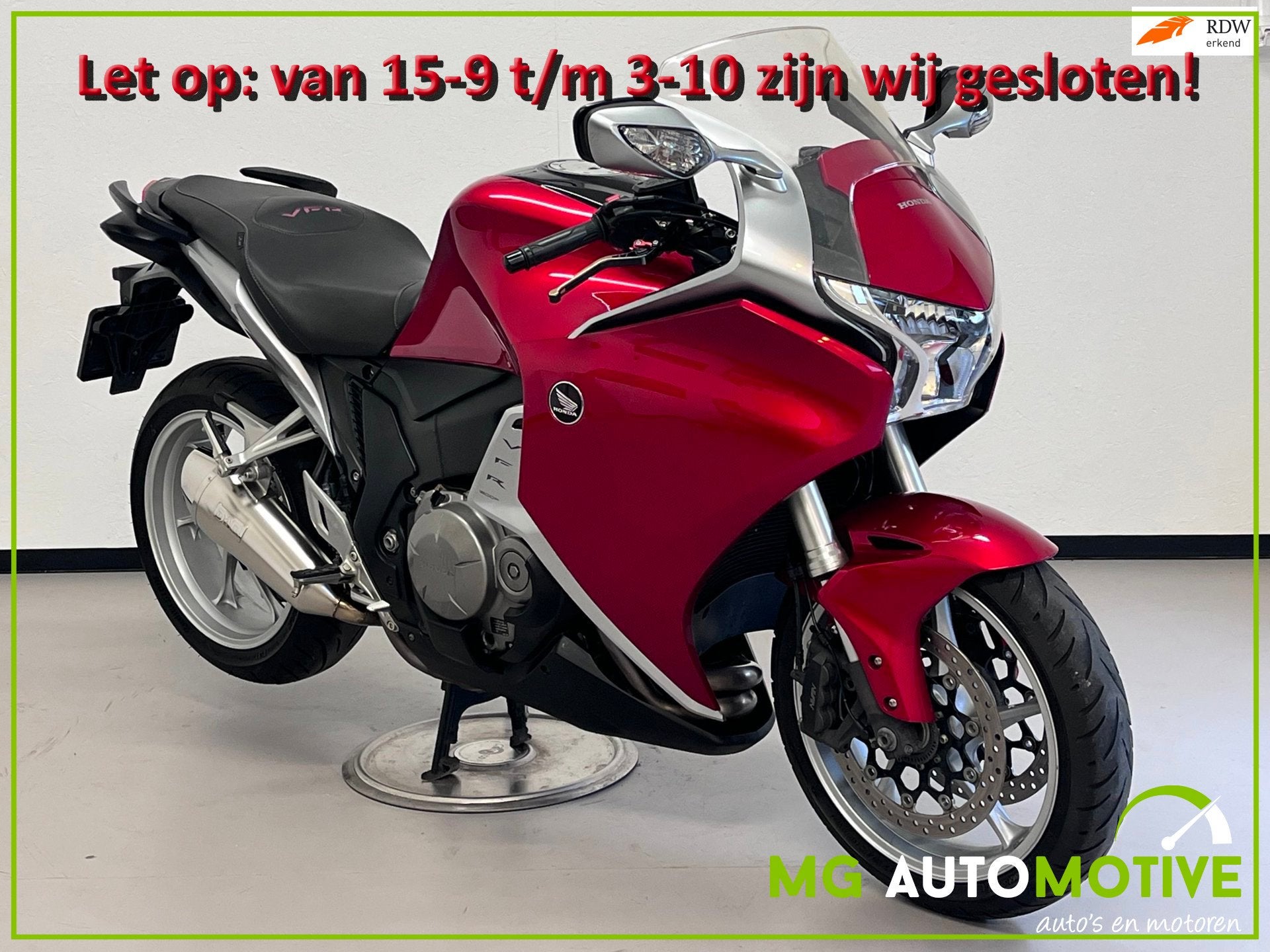 Honda VFR 1200 F | VFR1200F ABS | VFR 1200F | Sportdemper, Meer dan 35 kW, Toermotor, ABS, Handgeschakeld