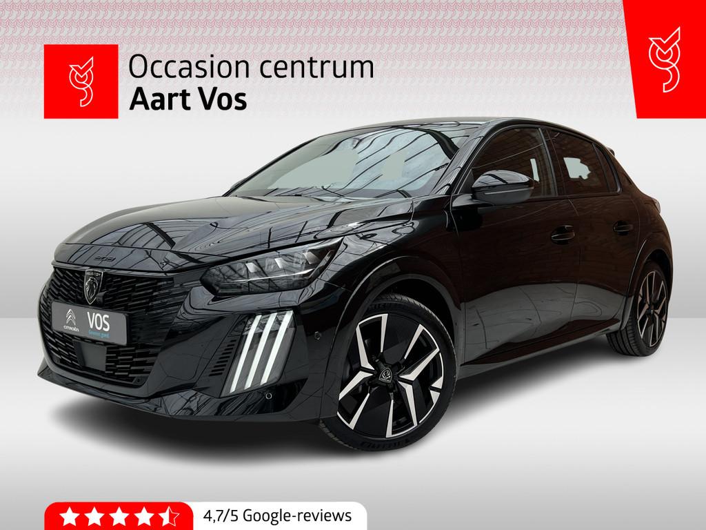 Peugeot 208 Hybrid 145 e-DCS6 GT Navi | Airco | Drive Assist, 1203 kg, Gebruikt, 1199 cc, Zwart