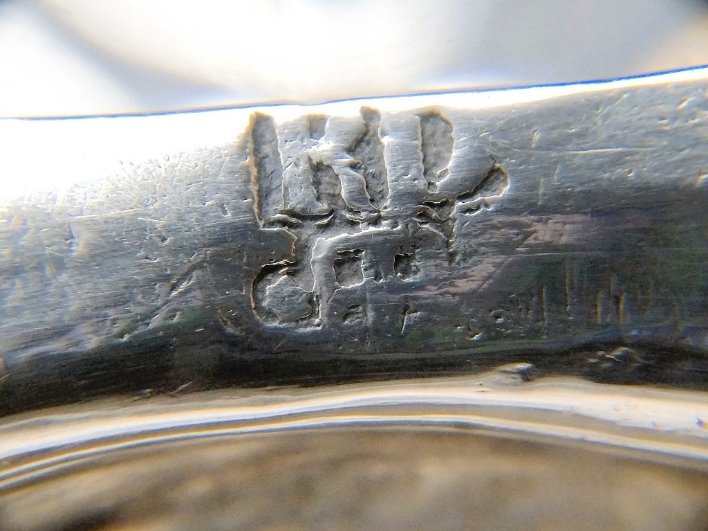 Zilveren brandewijnkom, G. J. Schuurman, Zwolle, 1801, Antiek en Kunst, Antiek | Goud en Zilver, Verzenden, Zilver