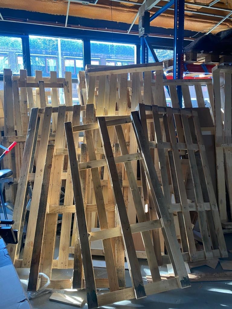 Gratis pallets / hout, Ophalen, Minder dan 25 mm, Pallet, Minder dan 200 cm