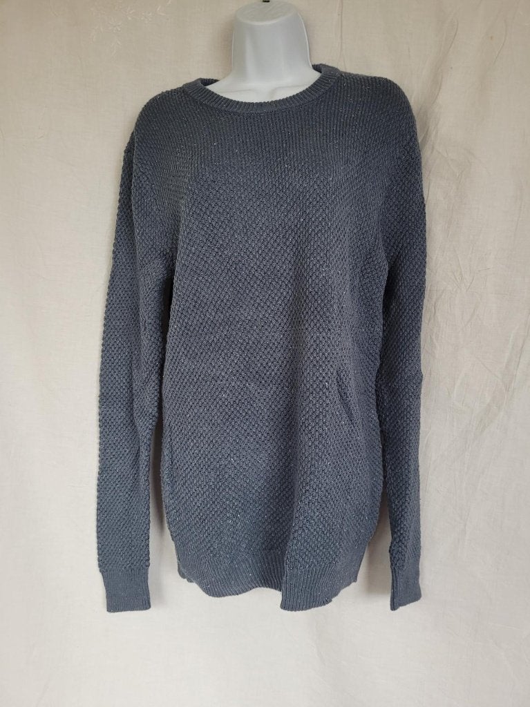 Nette blauwe heren trui mt L merk Zara Man, Maat 52/54 (L), Blauw, ., Ophalen of Verzenden