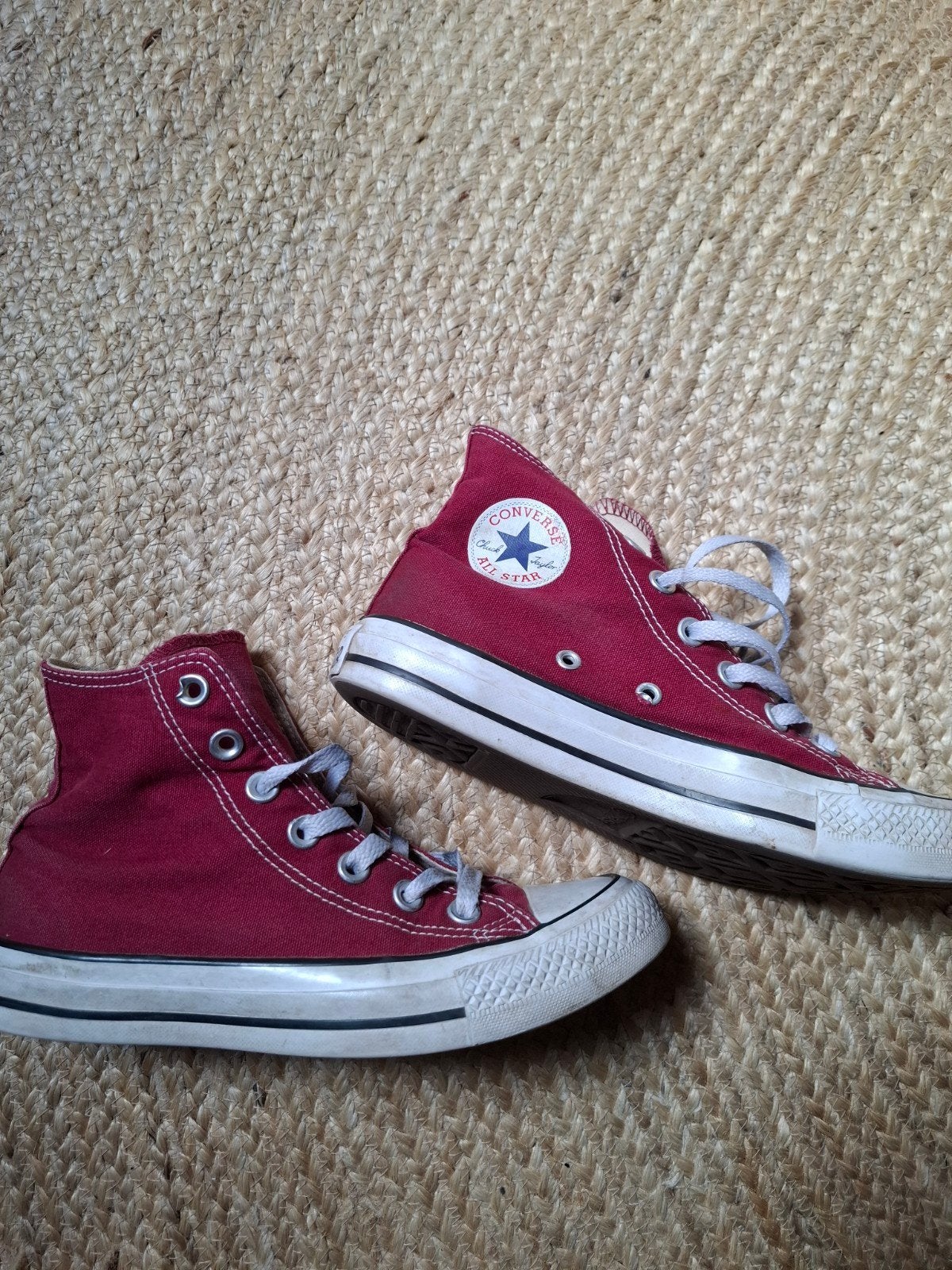 Converse All Star High Top Sneakers - Bordeauxrood, Kleding | Dames, Schoenen, Converse, Ophalen of Verzenden, Sneakers of Gympen