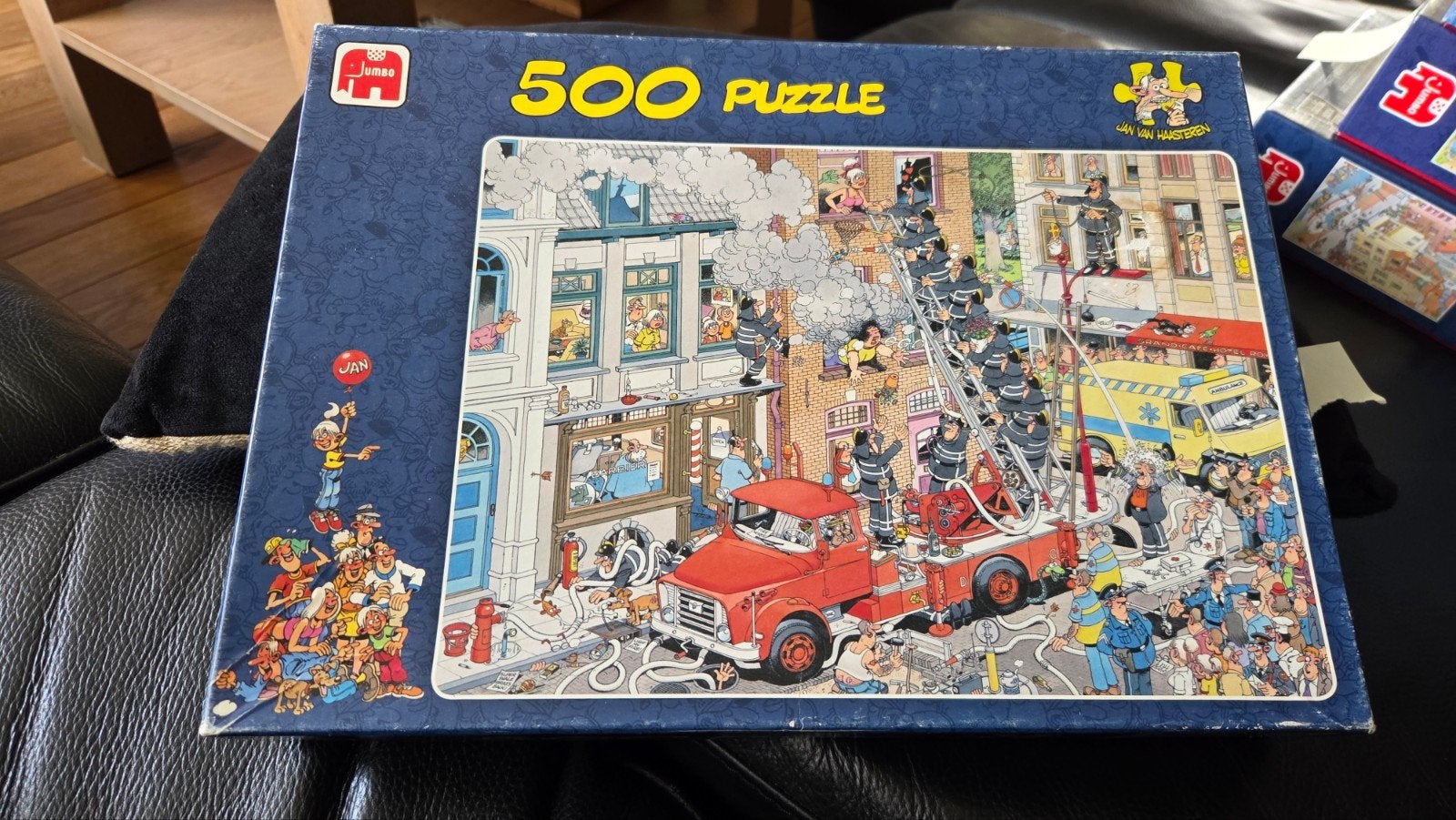 Jan van Haasteren Brandweer Puzzel 500 stukjes, Ophalen, Minder dan 500 stukjes, Gebruikt, Legpuzzel