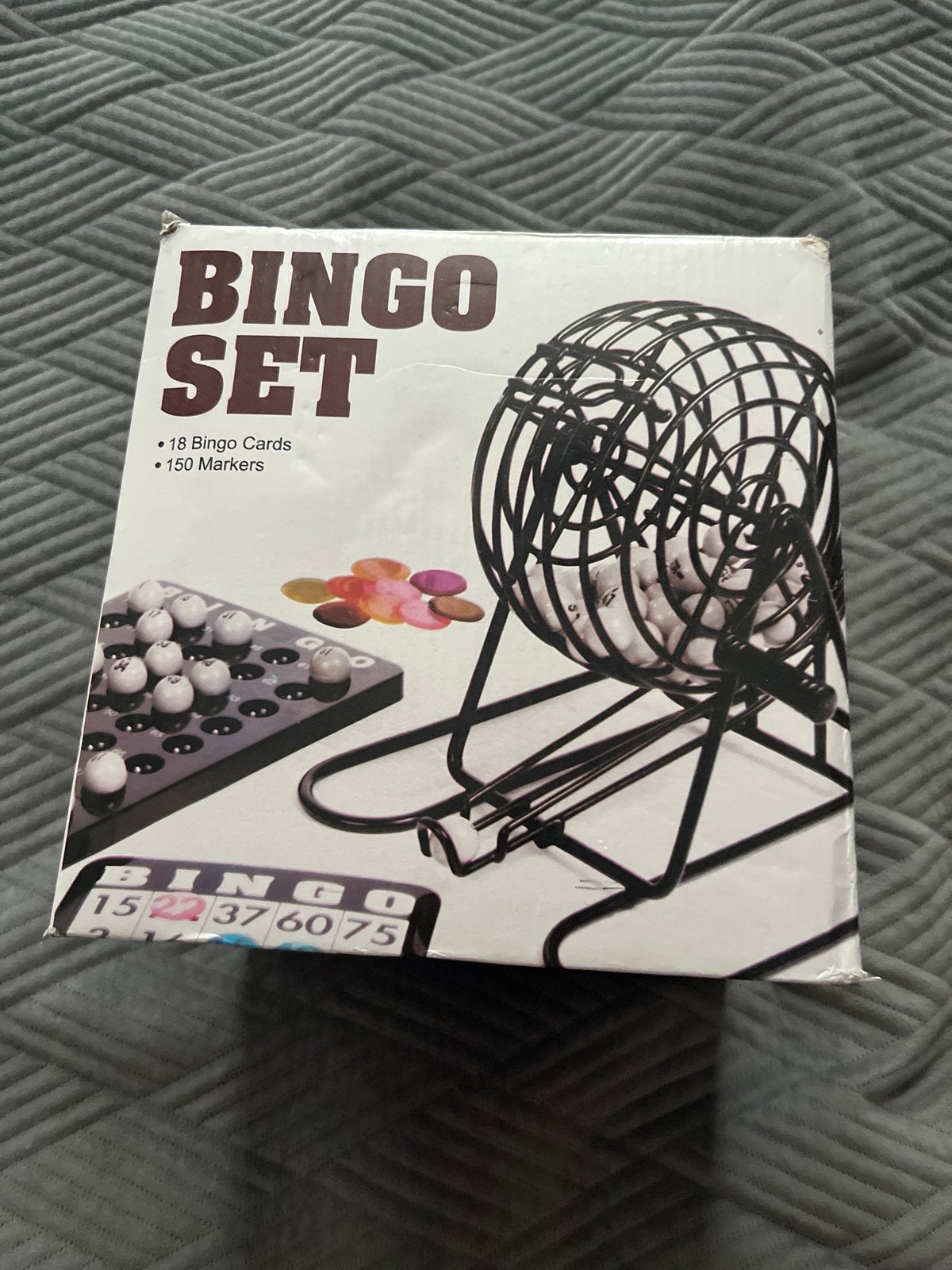 Bingo Set - Compleet met kaarten en markers, Drie of vier spelers, Ophalen, Zo goed als nieuw