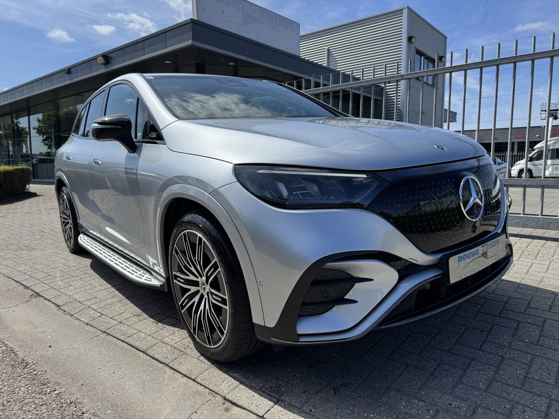 Mercedes-Benz EQE SUV 350+ AMG Night Line 96 kWh trekhaak el, Auto's, Automaat, 12 maanden, Achterwielaandrijving, Gebruikt