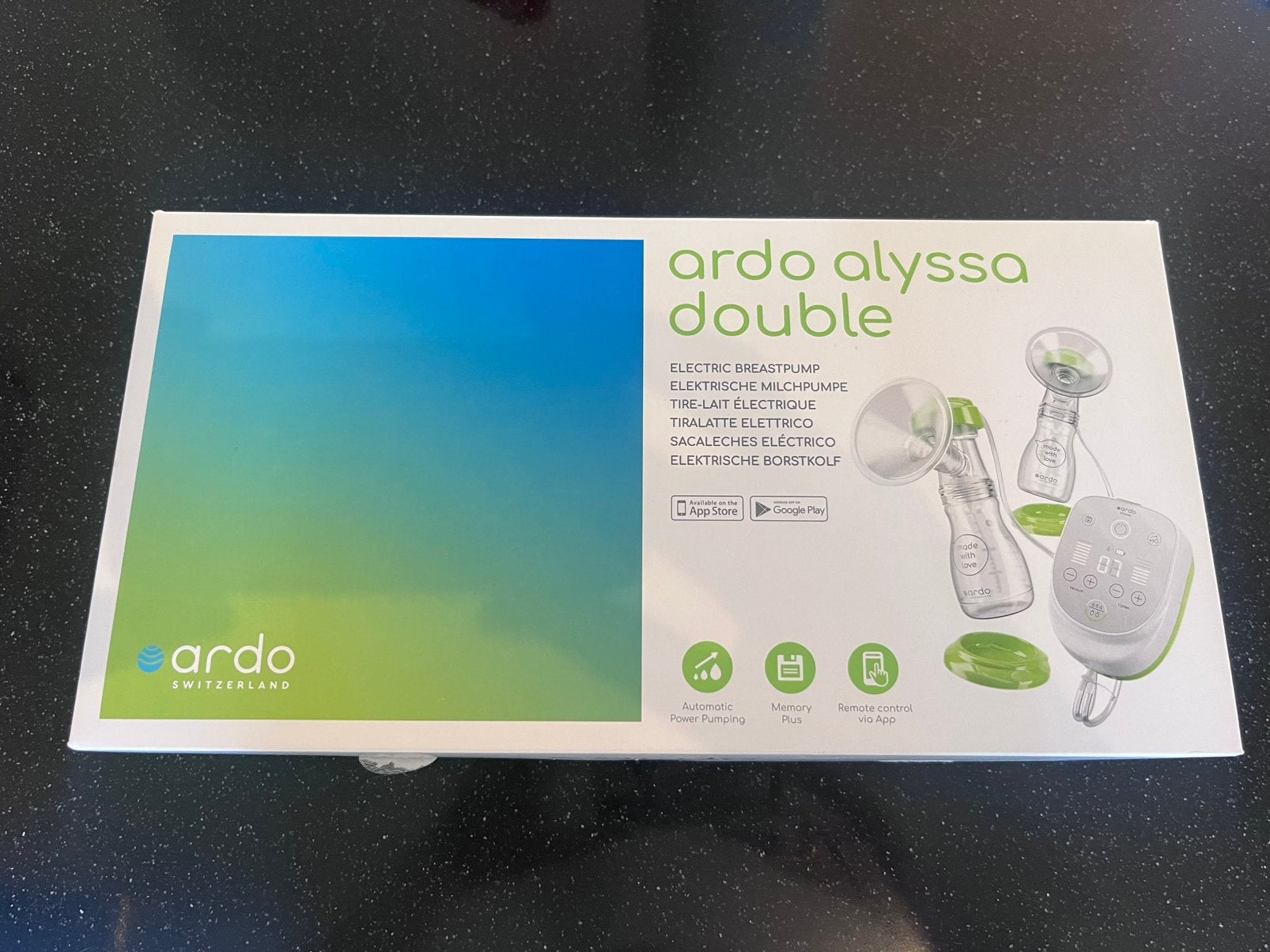 Ardo Alyssa Doubke borstkolf, Kinderen en Baby's, Babyvoeding en Toebehoren, Ophalen of Verzenden, Zo goed als nieuw, Borstkolf