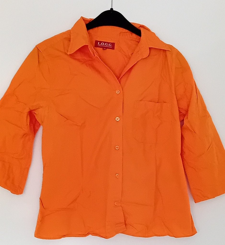Blouse,maat 38,nieuw,LOGG,oranje,WK voetbal,zomer,shirt,top, Kleding | Dames, Tops, Nieuw, Maat 38/40 (M), Oranje, Zonder mouw