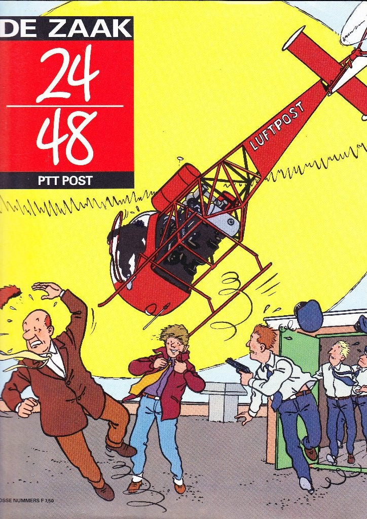De zaak 24 / 48 PTT POST Teun Berserik, Eén stripboek, Ophalen of Verzenden, Gelezen