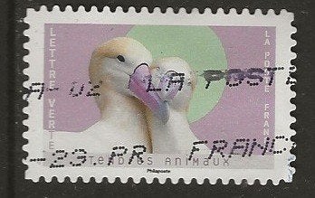 Frankrijk 193, albatros voor Monty, Verzenden, Gestempeld
