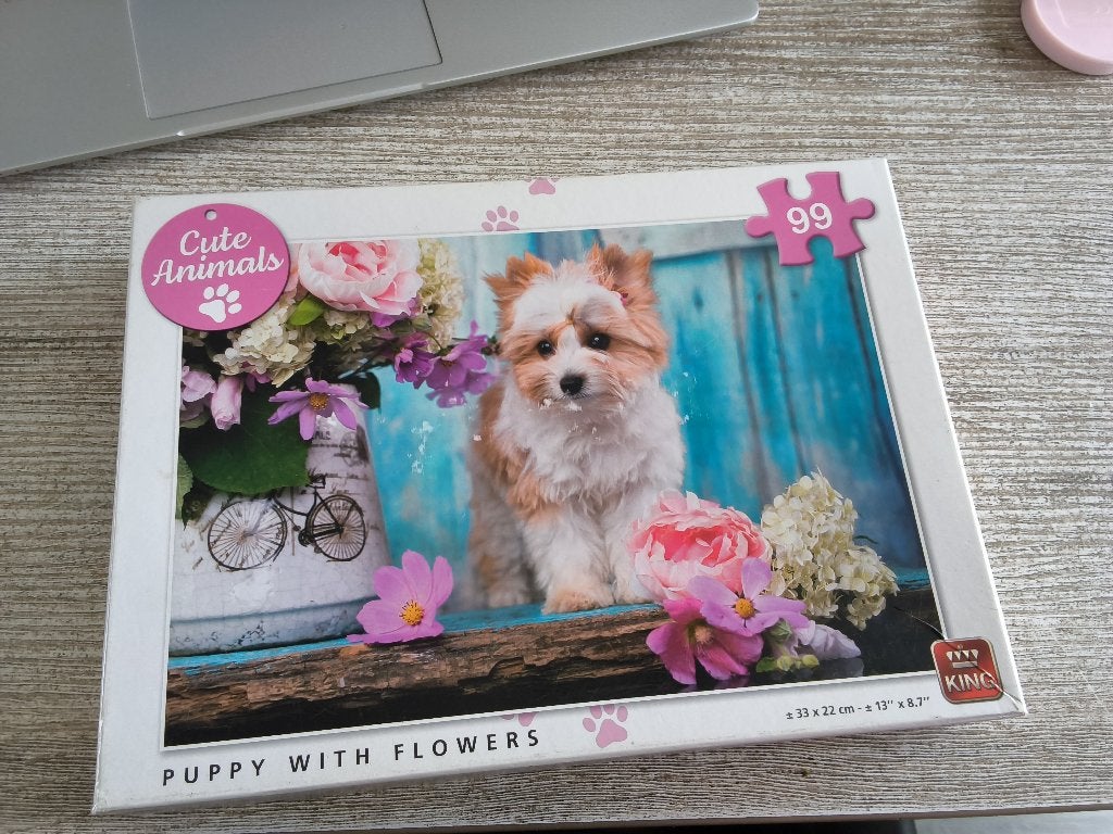 puzzel  helemaal compleet, Ophalen, Meer dan 50 stukjes, Zo goed als nieuw