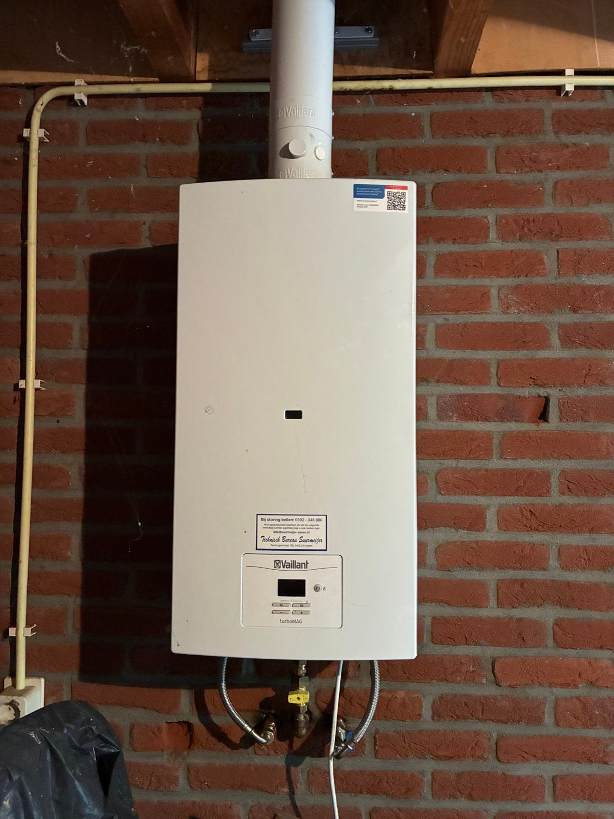 Vaillant turboMAG 115/1 T Geiser (Gesloten systeem - 11 l), Doe-het-zelf en Verbouw, Ophalen, Aardgas, Geiser, Minder dan 20 liter
