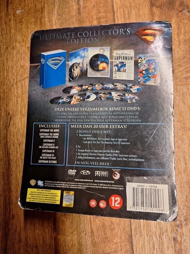 Superman Ultimate Collection Collector's Edition nw. in doos, Alle leeftijden, Ophalen of Verzenden, Nieuw in verpakking, Actie en Avontuur