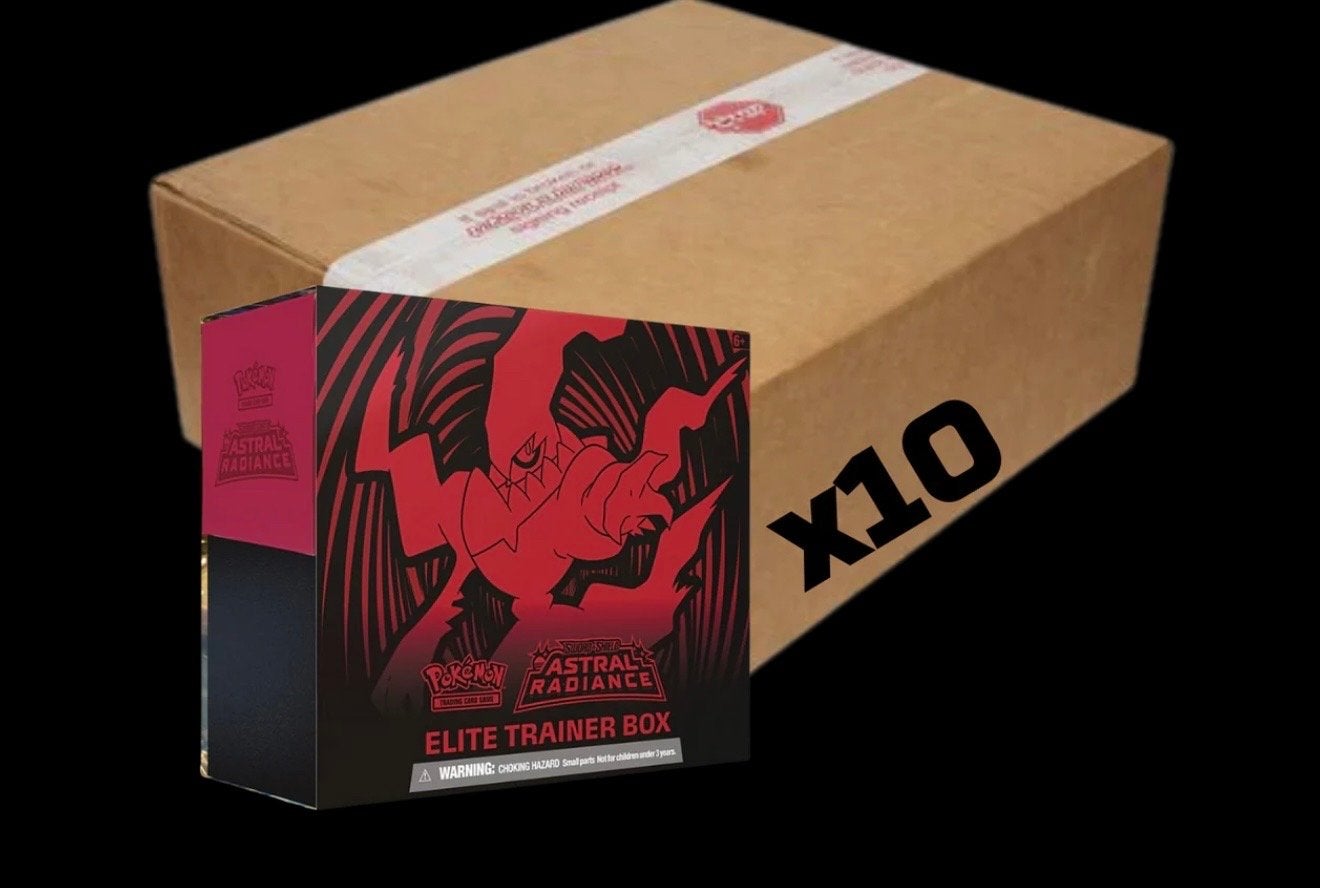 Pokémon TCG Astral Radiance Elite Trainer Box Case, Ophalen of Verzenden, Nieuw, Boosterbox