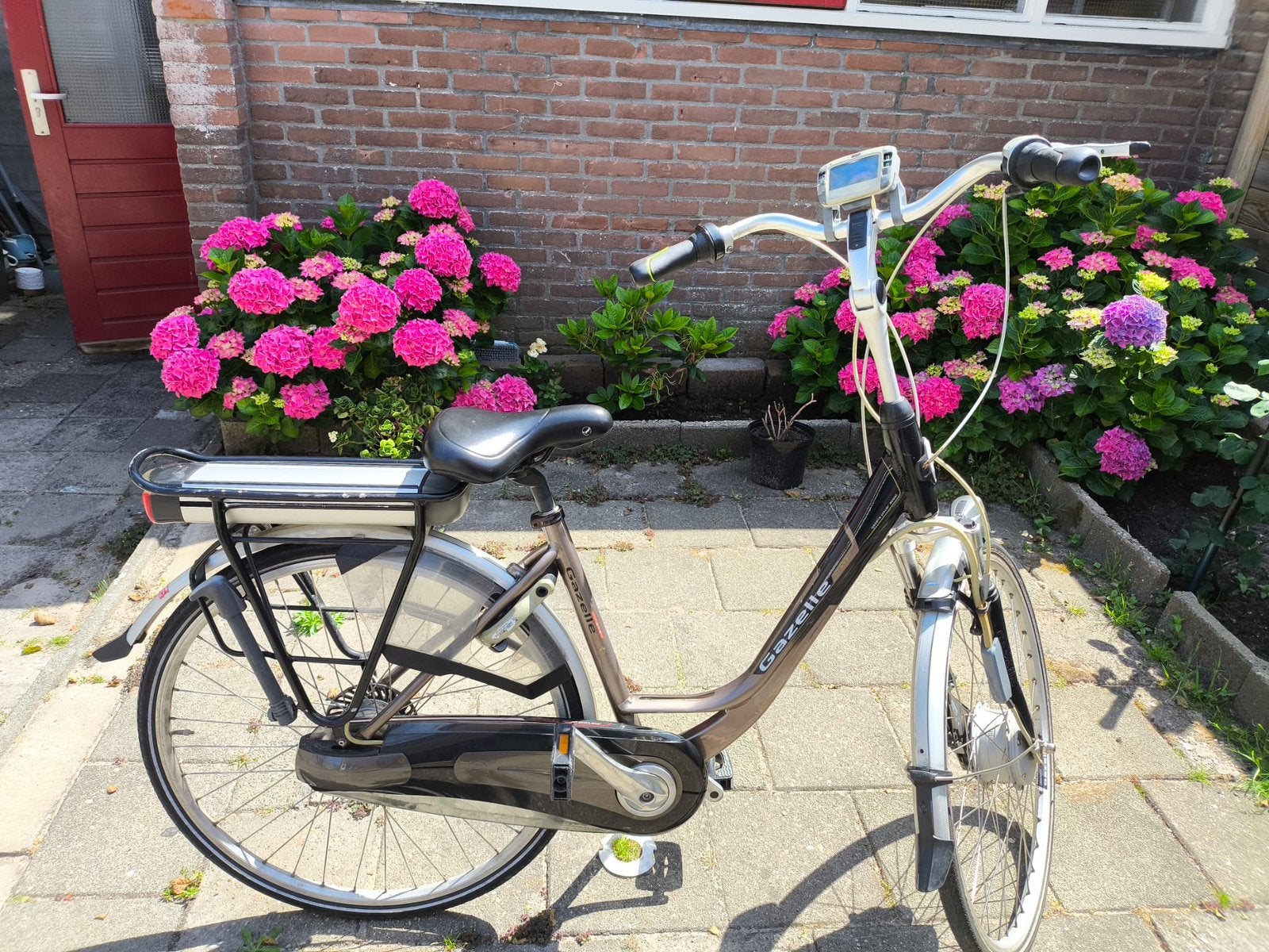 Gazalle fiets, Ophalen, Gebruikt