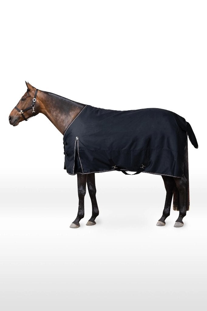 Horze regendeken Glasgow 0 Gram Blauw maat 185 of 195 cm, Full (L), Overige merken, 0 g, .