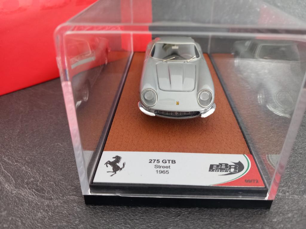 Bbr Ferrari 275 GTB grigio, Hobby en Vrije tijd, Modelauto's | 1:43, Ophalen of Verzenden, Nieuw, Auto, Overige merken