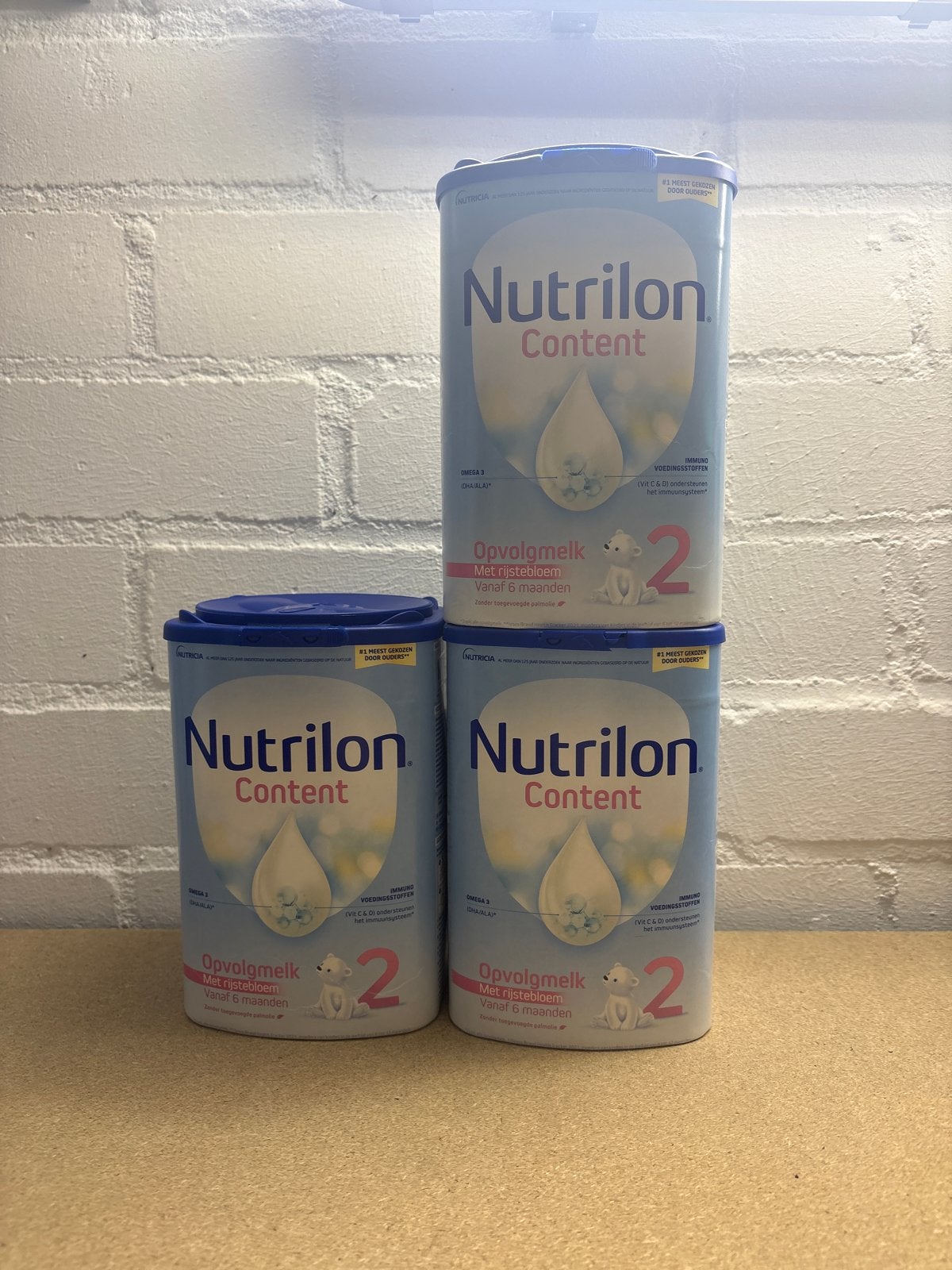 3x Nutrilon Opvolgmelk 2 Ongeopend, Ophalen of Verzenden, Nieuw, Overige typen, Nutrilon