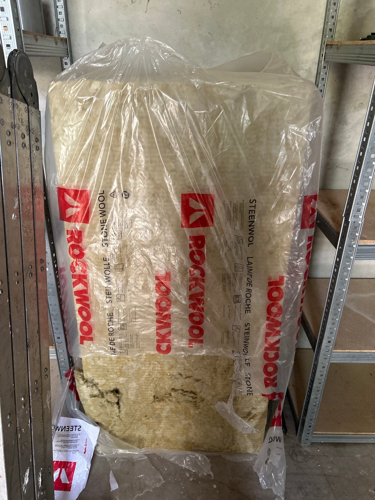 Rockwool isolatie en IKO platen (6x), Ophalen, 10 tot 15 m², Steenwol, Zo goed als nieuw