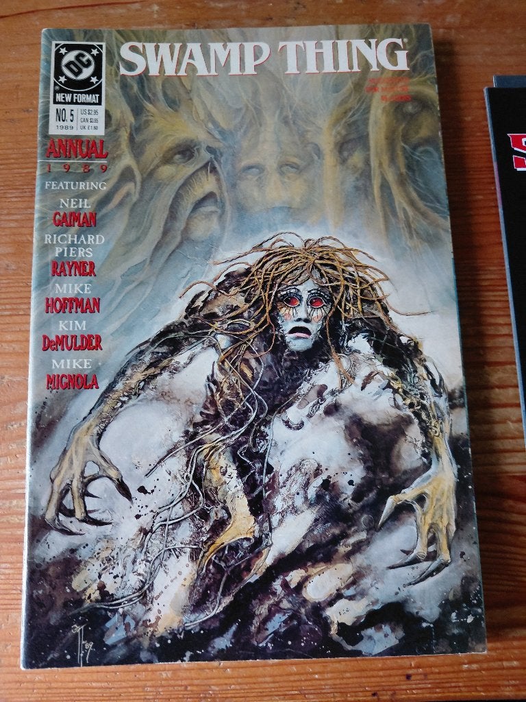 Swamp thing annual #5 (1989), Amerika, Diverse tekenaars en schrijvers, Ophalen, Gelezen