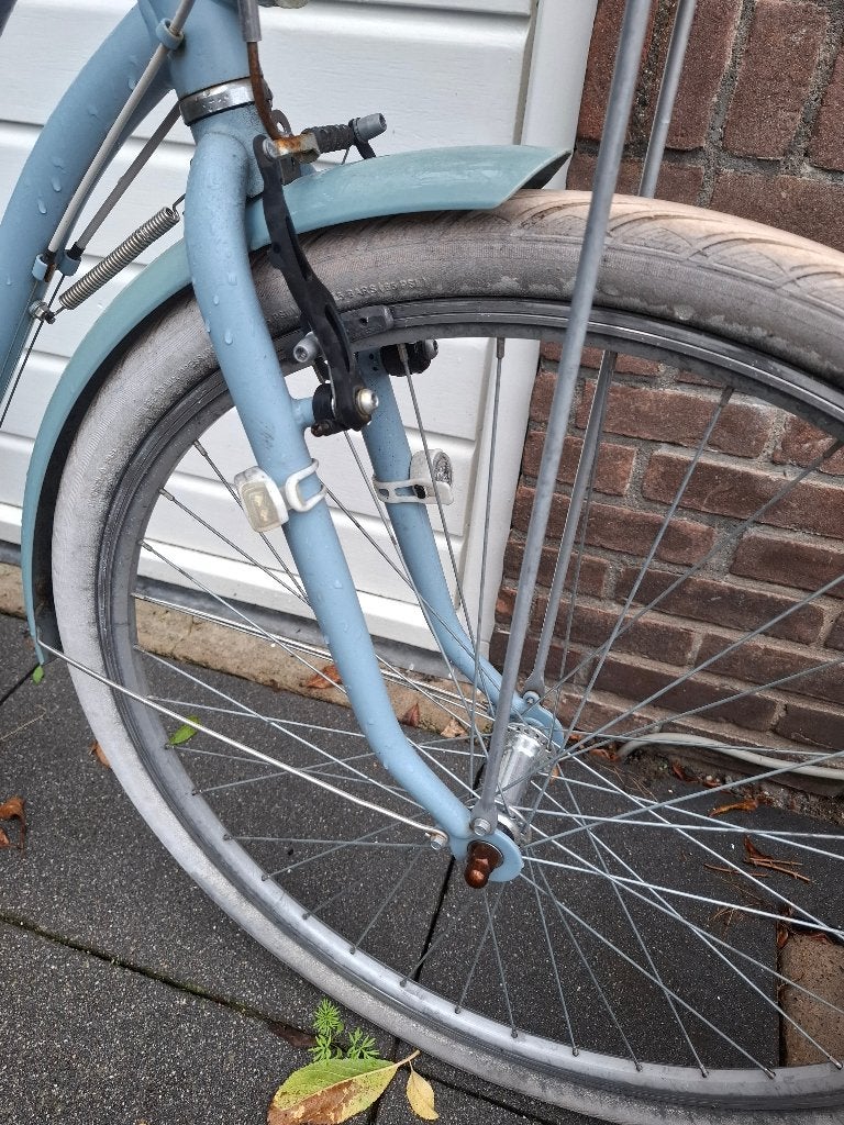 B'TWIN Elops 520 stadsfiets, Fietsen en Brommers, Gebruikt, Velgrem, Minder dan 47 cm, Ophalen