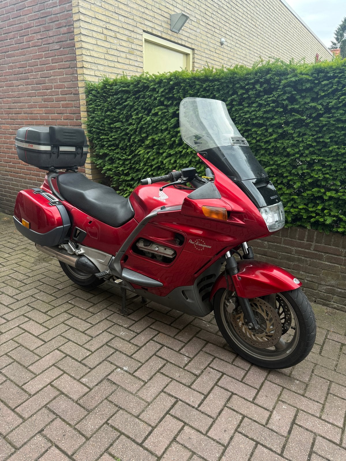 Honda ST1100 Pan European Toermotor met koffers, Motoren, Motoren | Honda, Cardan-aandrijving, 4 cilinders, Motorrijbewijs A, Meer dan 35 kW