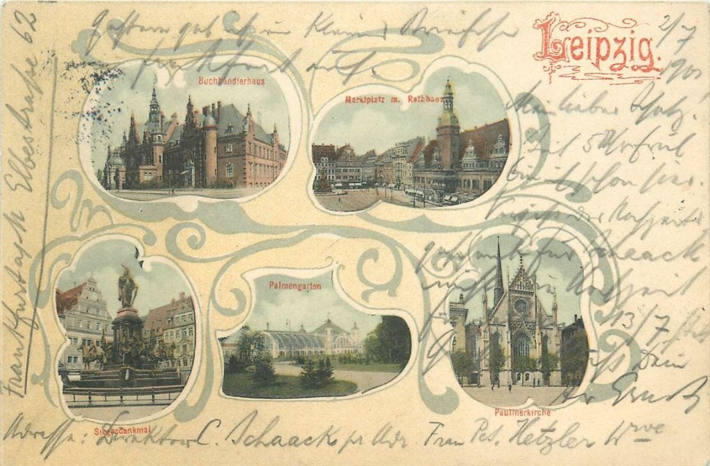 701-284-025 Leipzig, Verzenden, Voor 1920, Duitsland