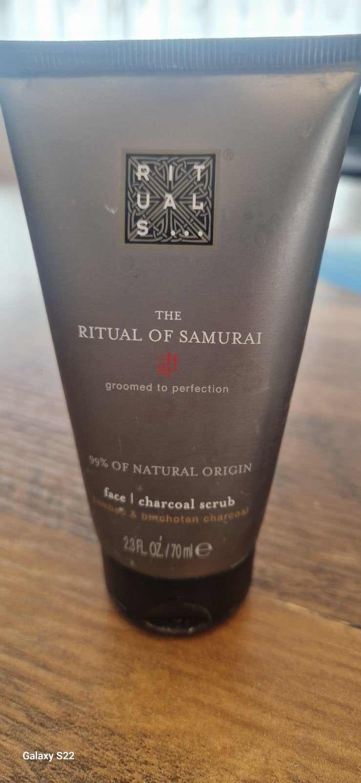 Rituals  Samurai Face Charcoal Scrub 70ml, Ophalen of Verzenden, Zo goed als nieuw, Overige typen