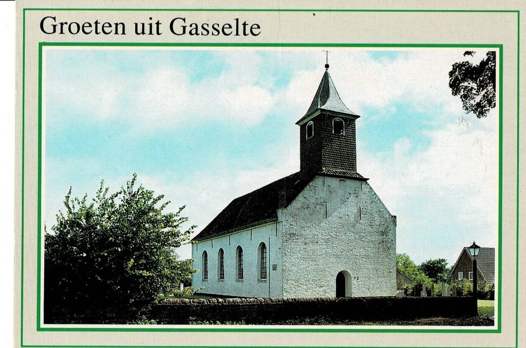 Gasselte, Kerk, Ophalen of Verzenden, Gelopen, Drenthe