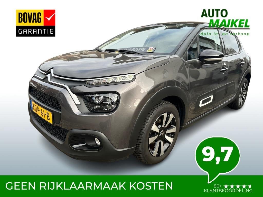 Citroen C3 1.2 PT C-SERIES AUTOMAAT, Auto's, Citroën, 450 kg, Gebruikt, 1199 cc, Met garantie (alle)