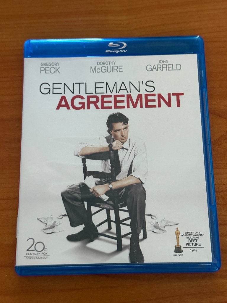 Bluray A gentlemans agreement, Ophalen of Verzenden, Zo goed als nieuw