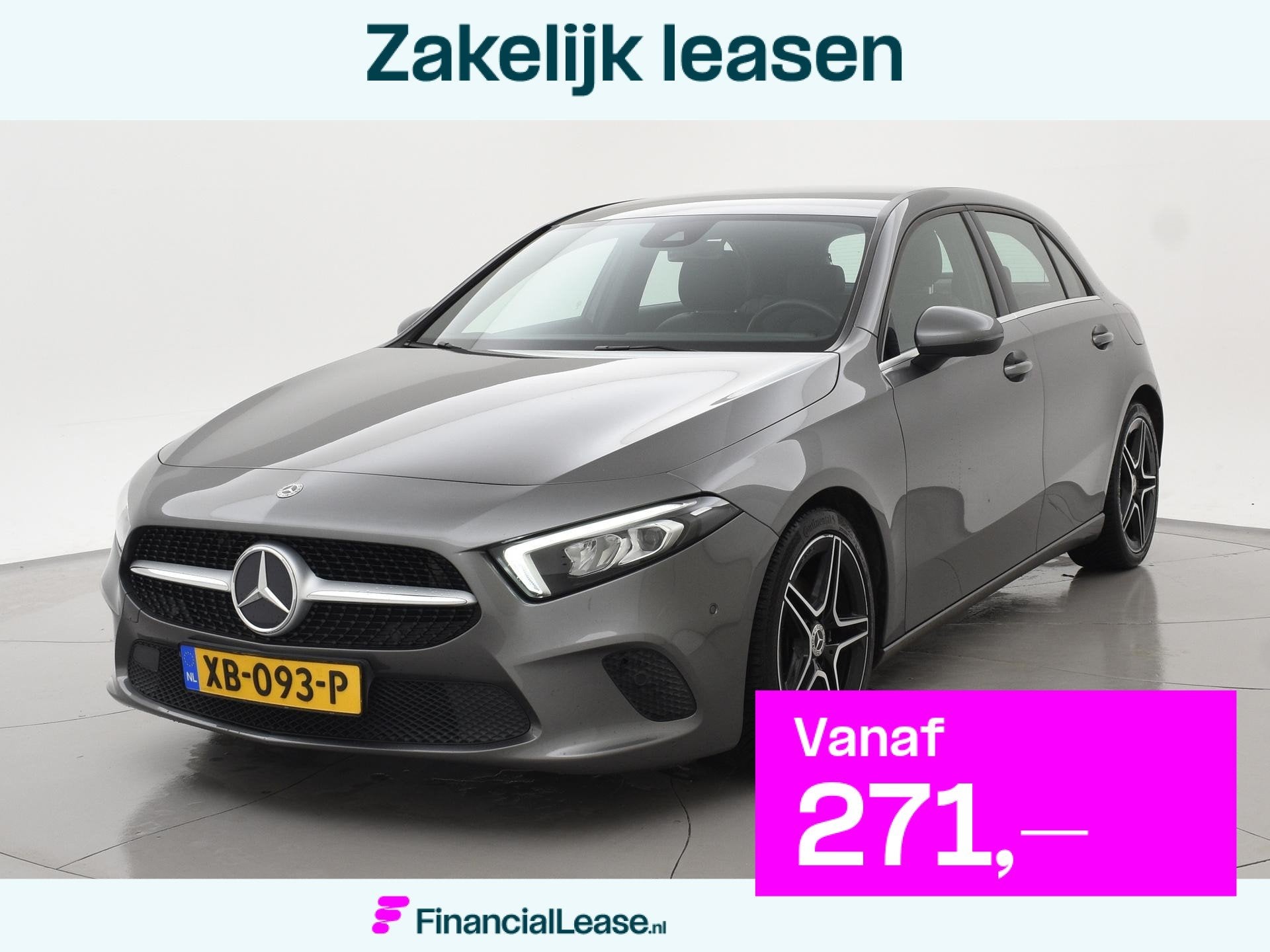 Mercedes-Benz A-klasse 180D AUT. NIEUW MODEL + WIDESCREEN MB, 1345 kg, Gebruikt, 4 cilinders, Origineel Nederlands