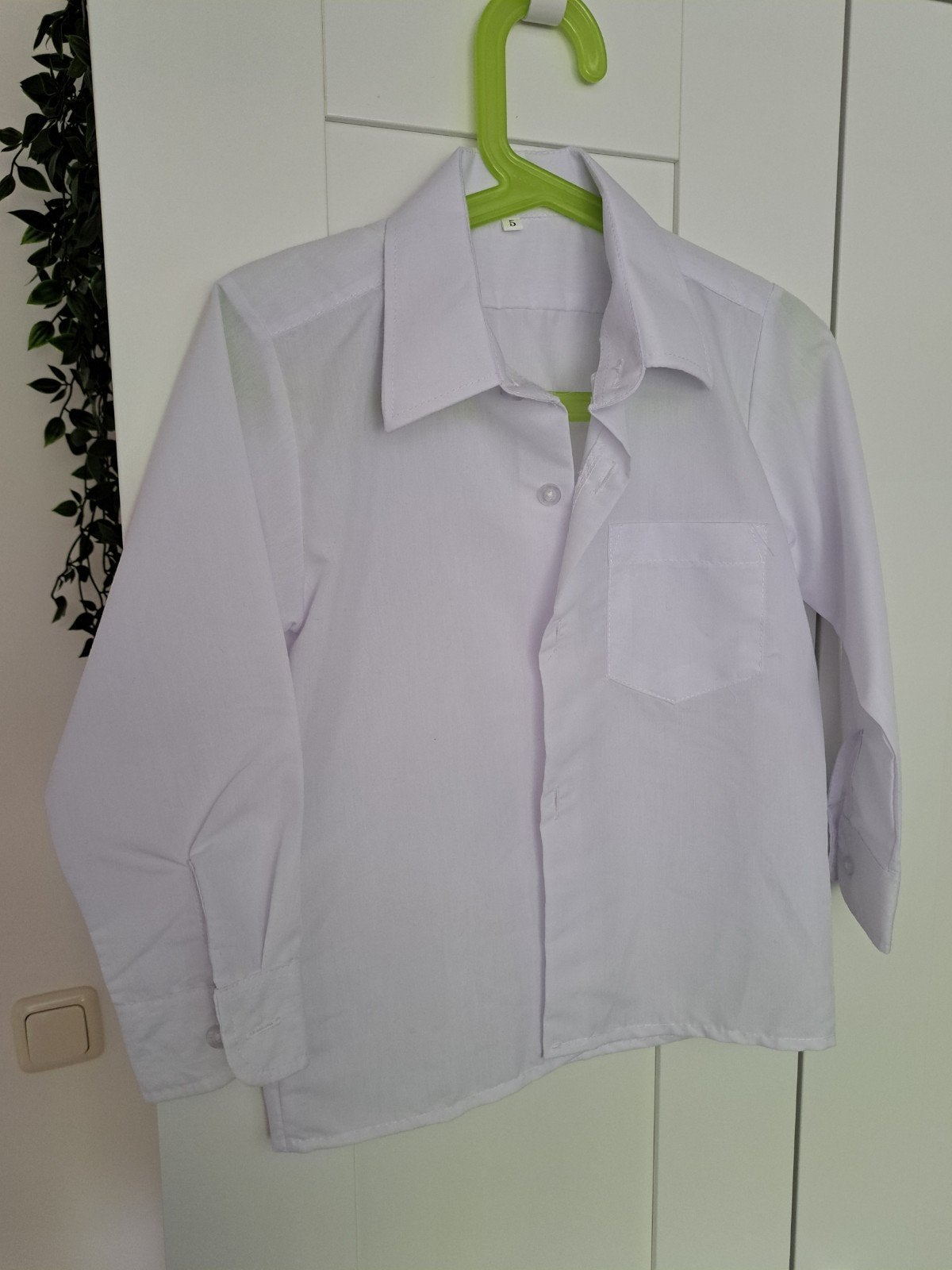 Overhemd jongen 4-5 jaar, Ophalen of Verzenden, Zo goed als nieuw, Jongen, Overhemd of Blouse